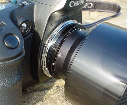 レフレックスレンズ ＯＭマウント 500mm Ｆ8 を取り付けてみよう！